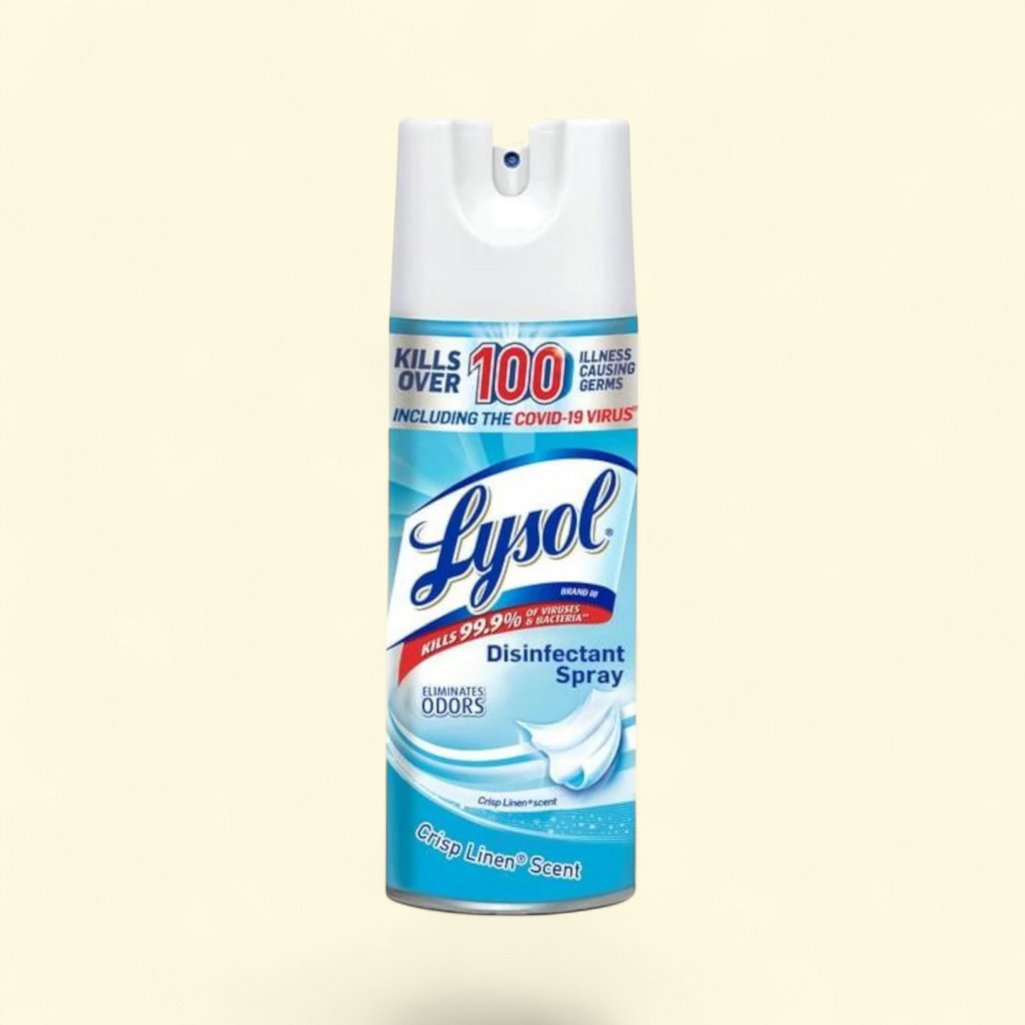Lysol Disinfectant Spray, Crisp Linen, 12.5 fl oz