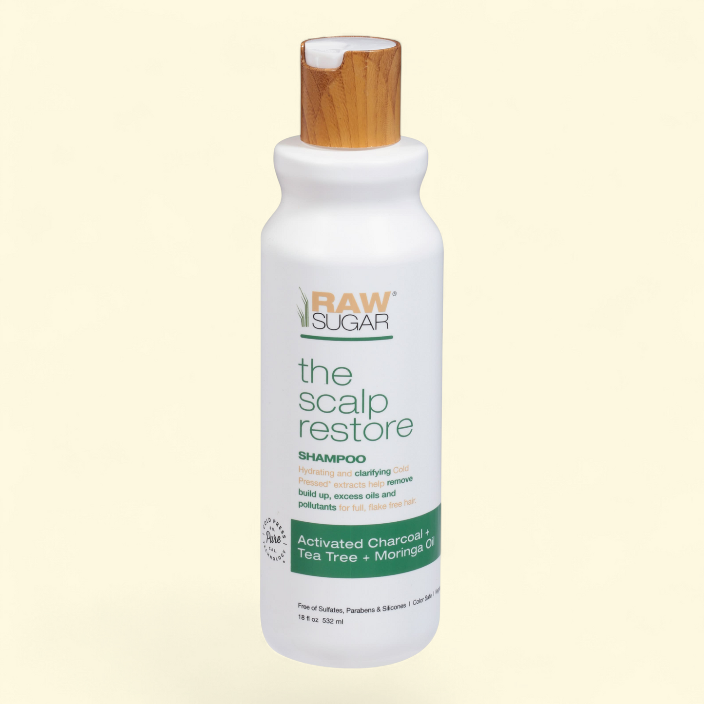Raw Sugar The Scalp Restore Shampoo, 18 fl oz