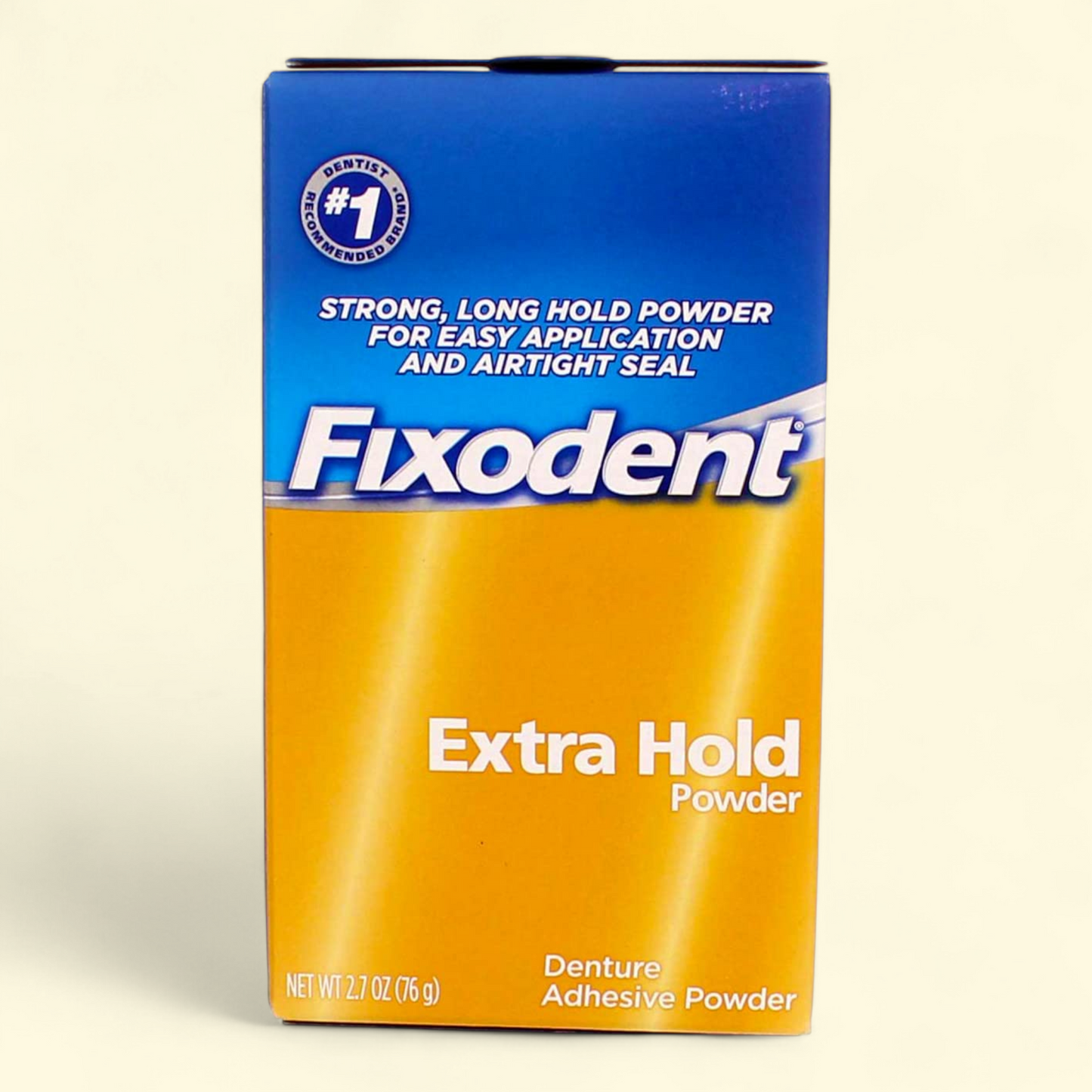 Fixodent Extra Hold Denture Adhesive Powder, 2.7 oz