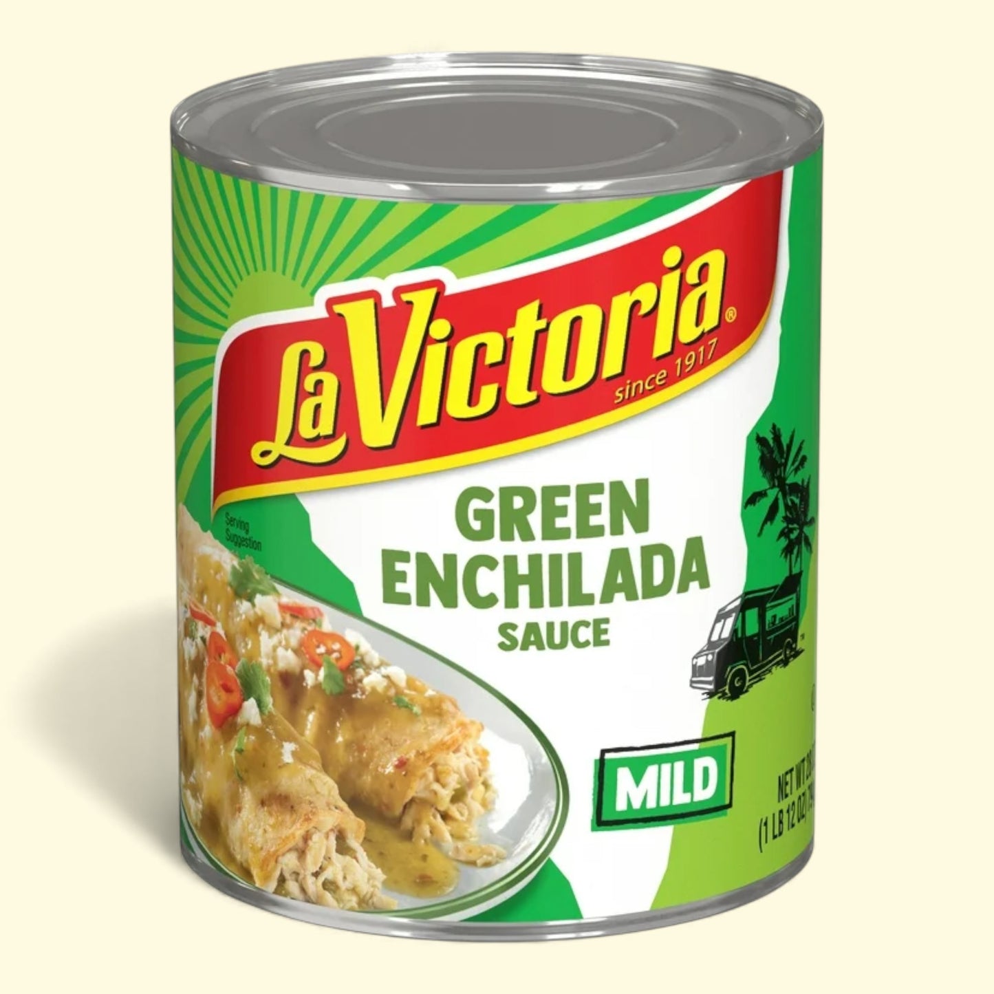 LA VICTORIA Green Enchilada Sauce, 28 oz Can — authentic US product shipped worldwide by Treatspree