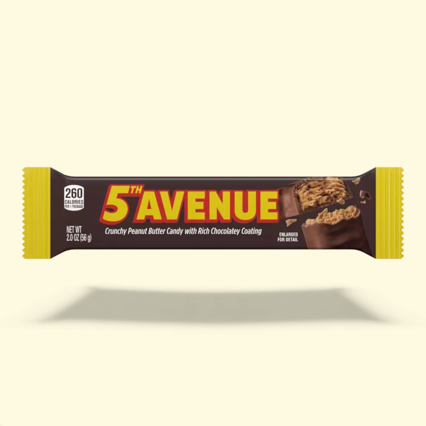 5th Avenue Crunchy Peanut Butter Candy, Bar 2 oz