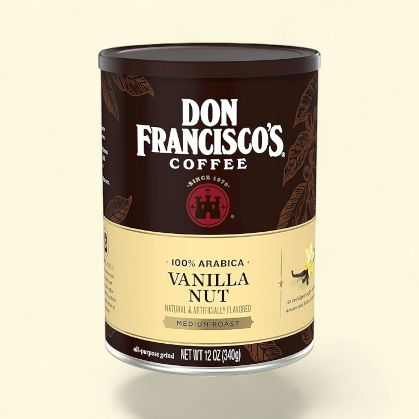 Don Francisco's Vanilla Nut Medium Roast Ground Coffee, 12 oz