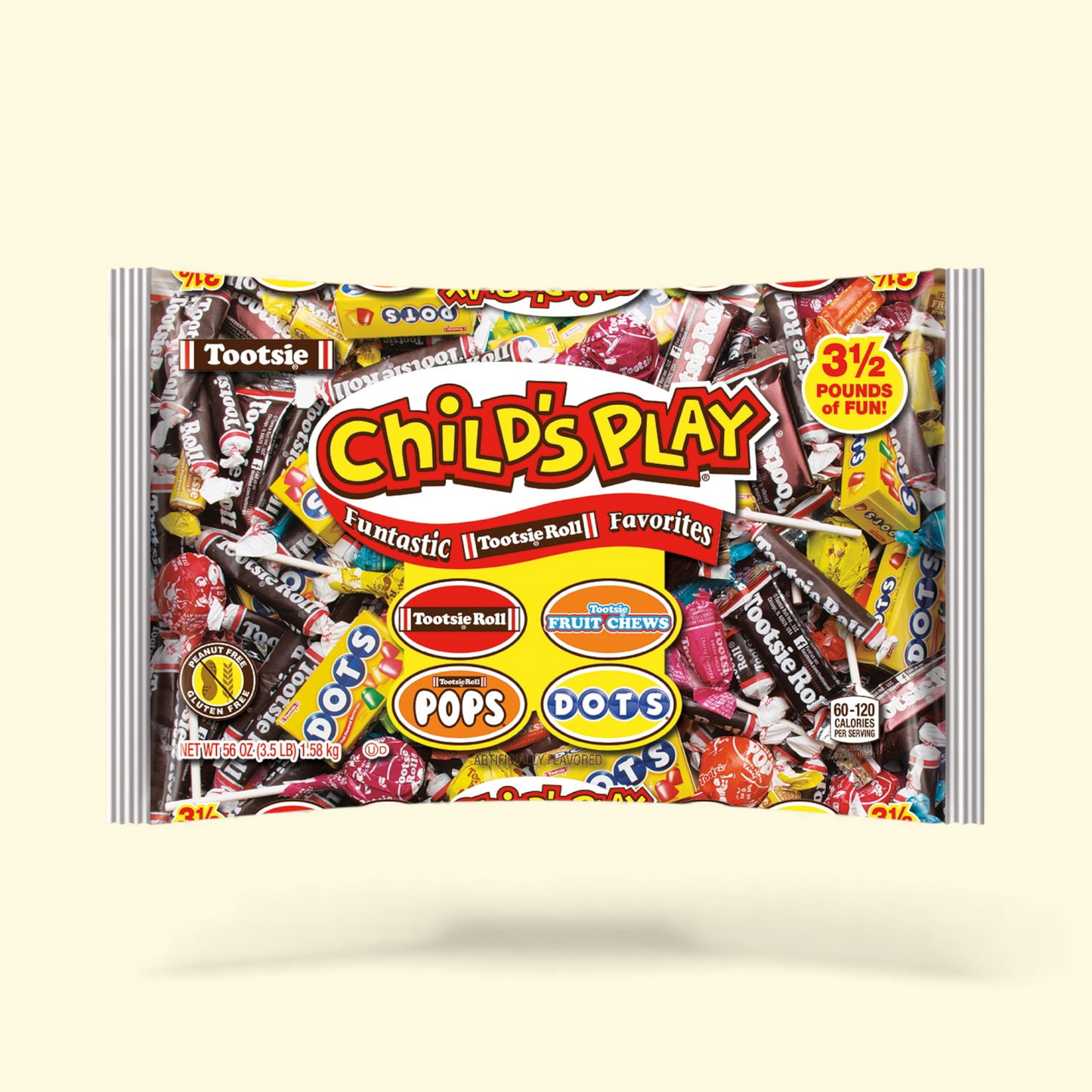 Assortiment de bonbons Tootsie Child's Play, 1,6 kg