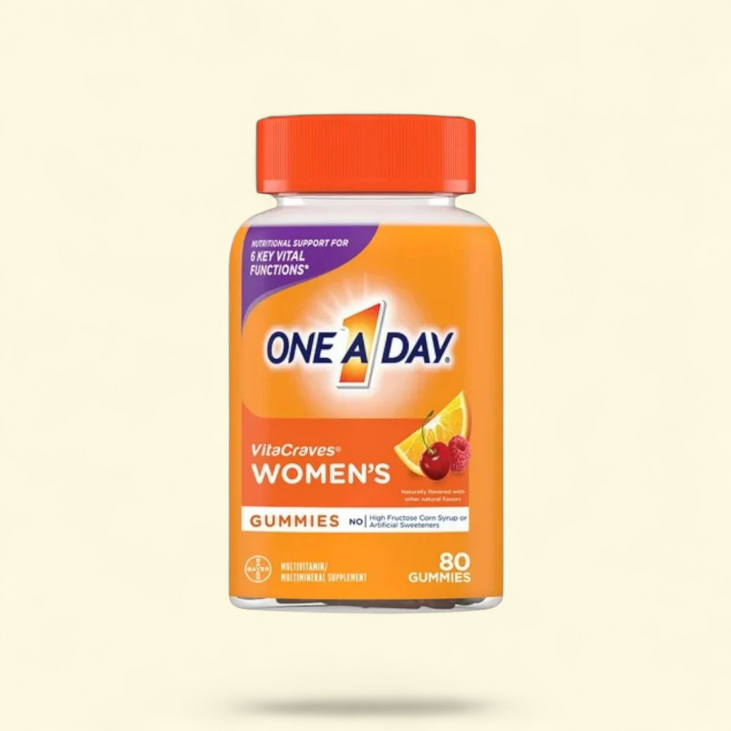 One A Day Women's Gummy Multivitamin, 80 Ct