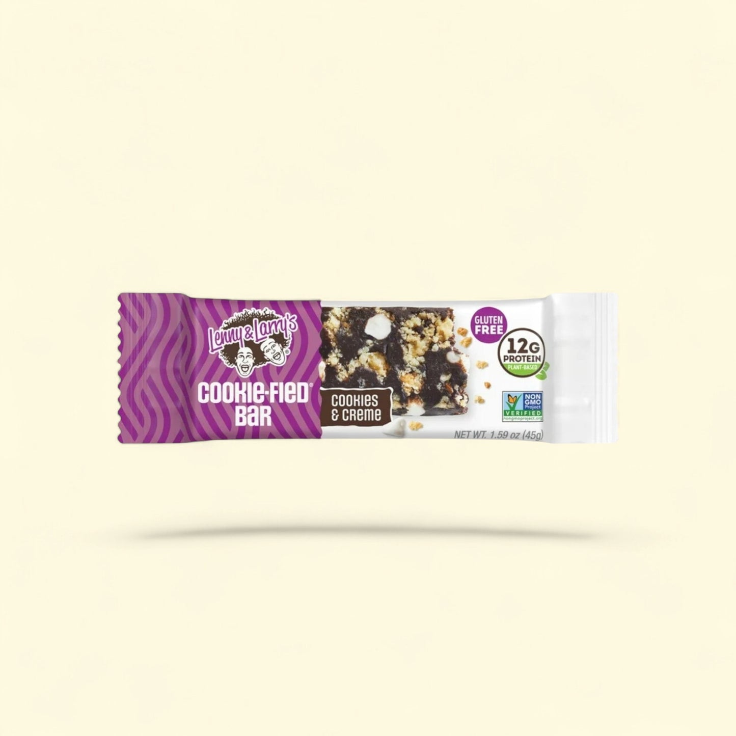 Lenny & Larry's The Complete Cookie-fied Bar, Cookies & Creme, 9 bars — authentic US product shipped worldwide by Treatspree