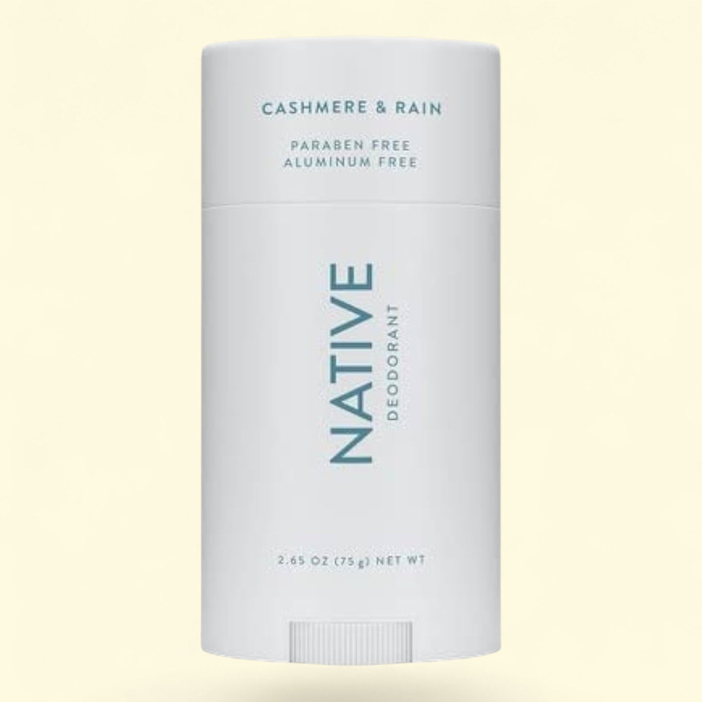 Native deodorant stick in cashmere & rain scent