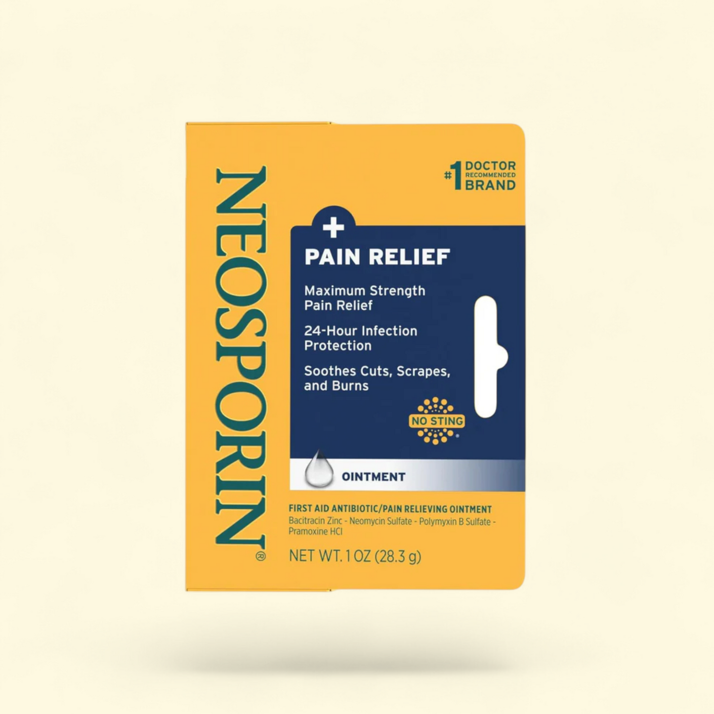Neosporin Pain Relief Dual Action Topical Antibiotic Ointment, 1 oz