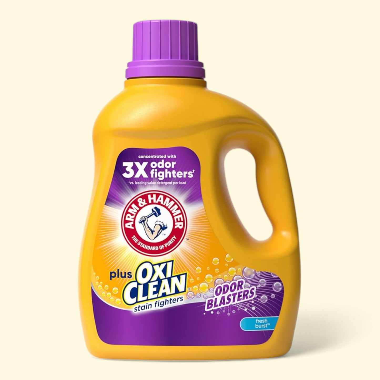ARM & HAMMER Liquid Laundry Detergent, Fresh Scent, 100.5 fl oz