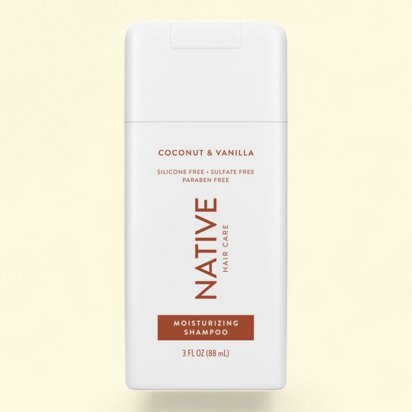 Native Moisturizing Shampoo, Coconut & Vanilla, 3 oz