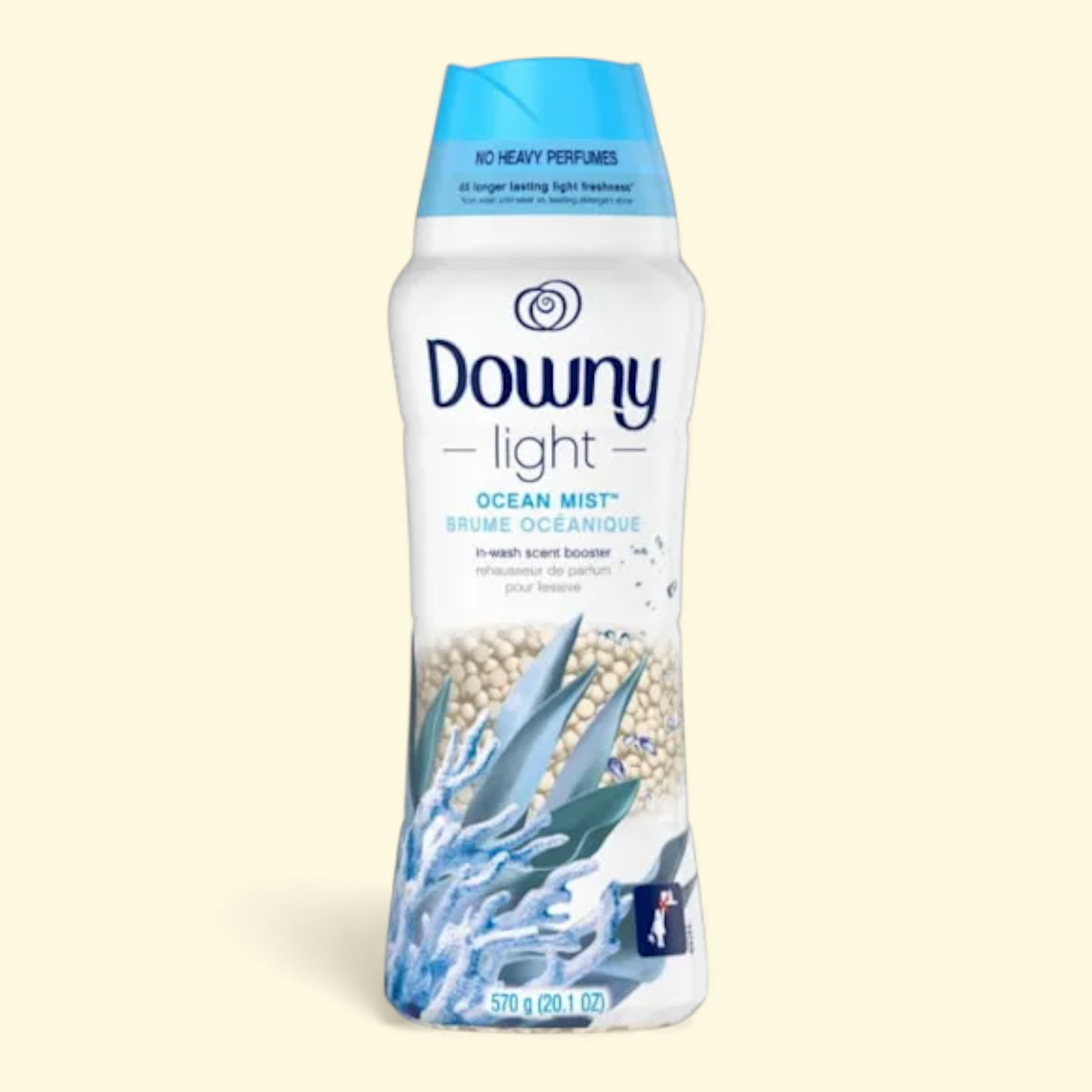 Downy Light In-Wash Scent Booster Laundry Beads, Ocean Mist Scent, 5.7 oz
