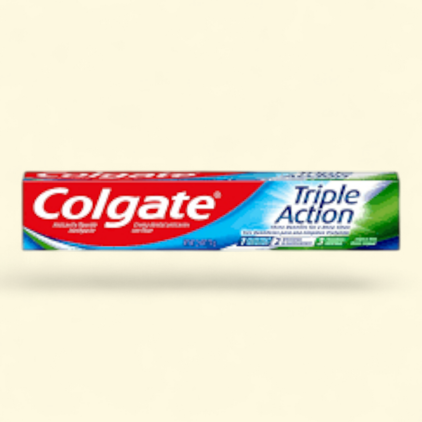 Colgate Toothpaste, Triple Action, Mint, 2.5 oz Tube