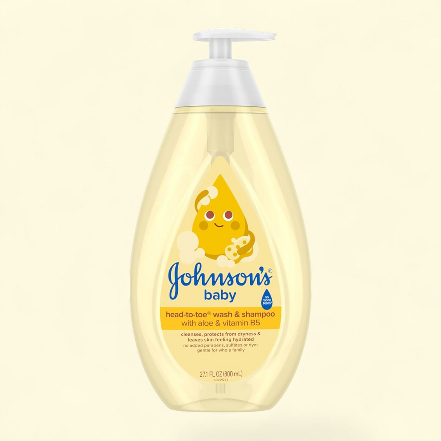 Johnson's Baby Head-To-Toe Wash & Shampoo, 27.1 oz