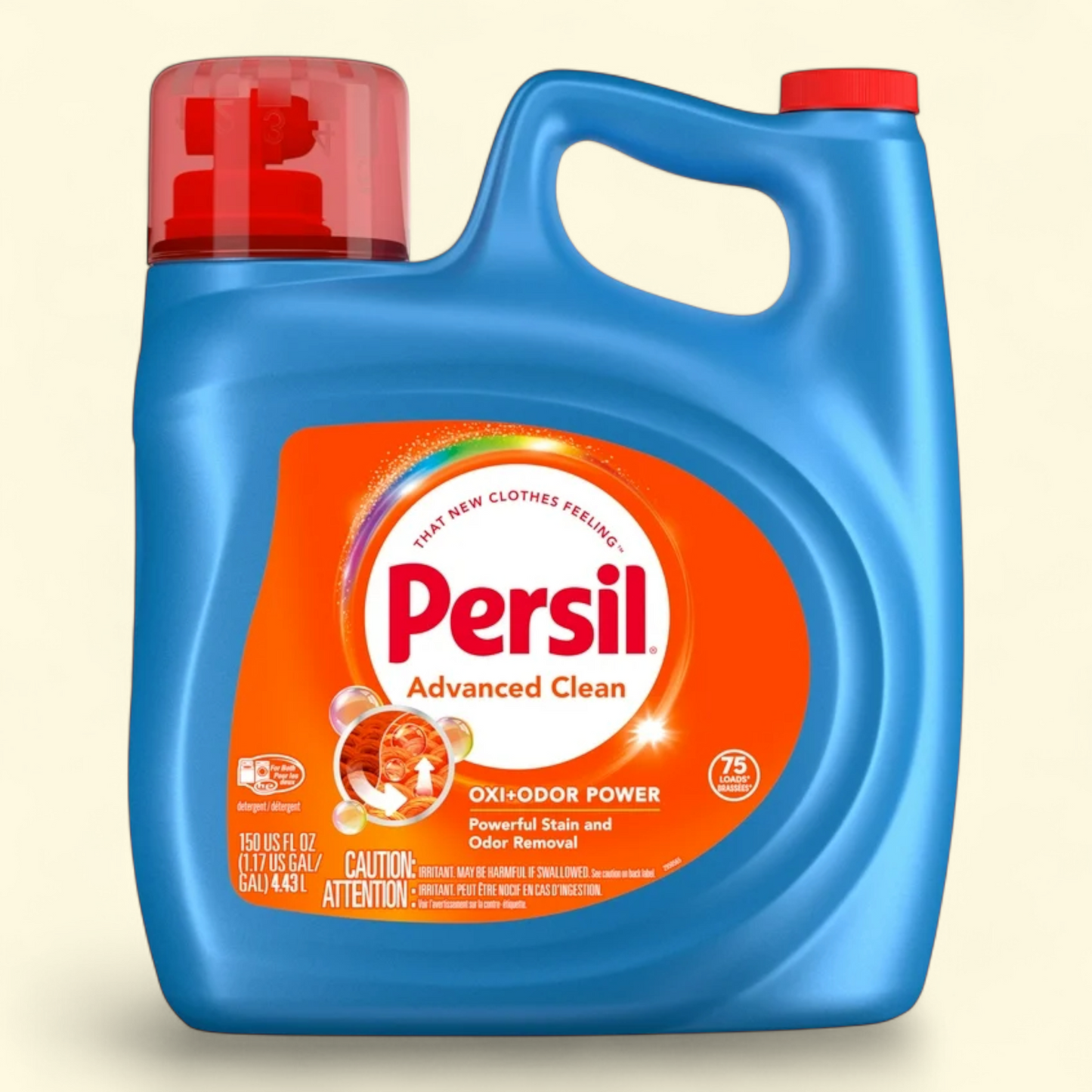 Persil Advanced Clean Liquid Laundry Detergent, 150 fl oz
