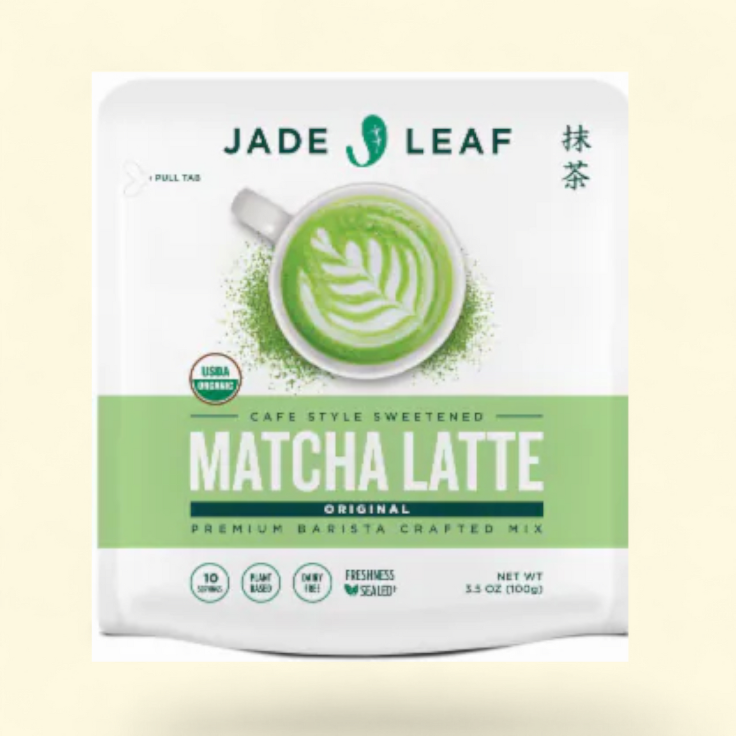 Jade Leaf Organic Japanese Matcha Latte Mix, Size