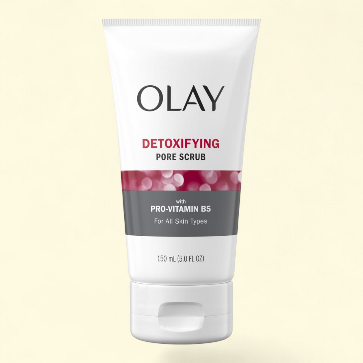 Olay Regenerist Detoxifying Pore Scrub Facial Cleanser, 5.0 fl oz