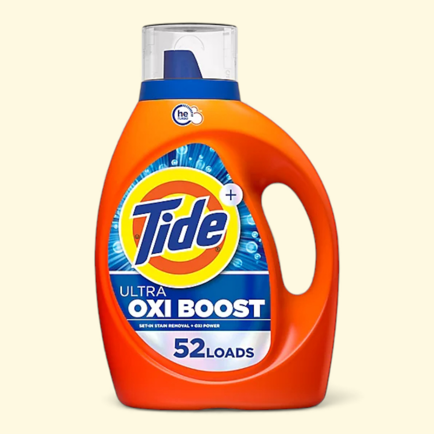 Tide Ultra Oxi Boost Liquid Laundry Detergent, 73 fl oz
