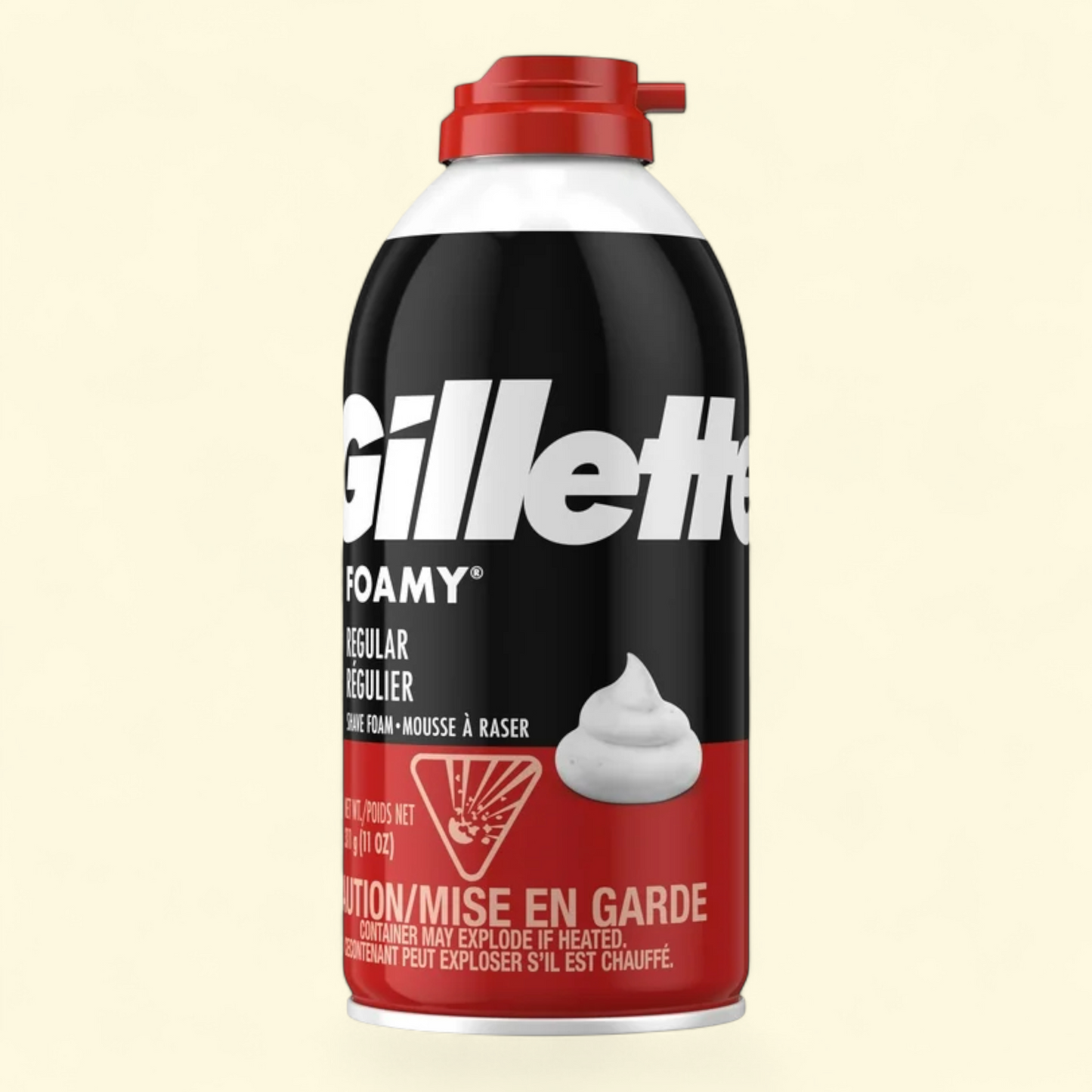 Gillette Foamy Classic Shave Foam, 11 oz