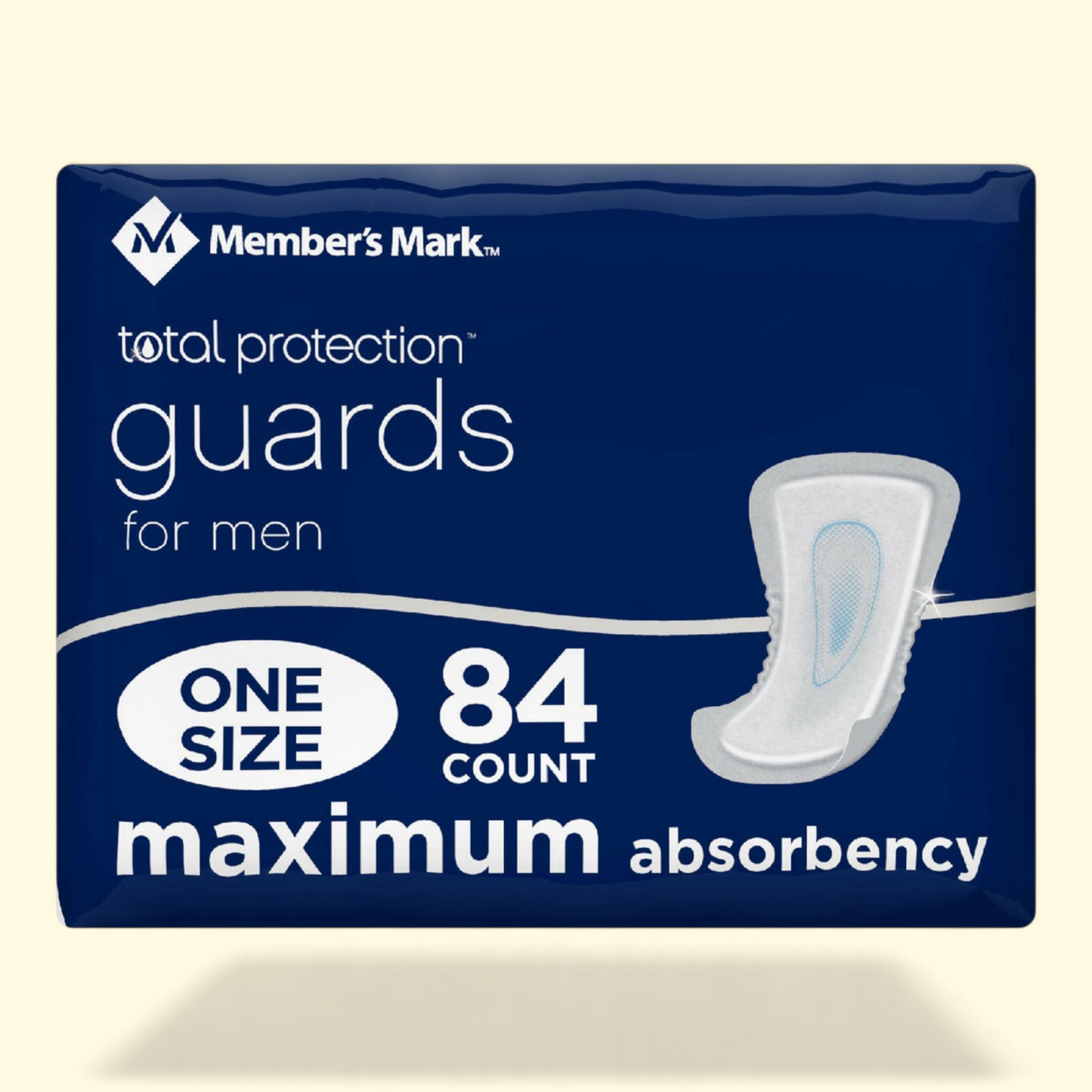 Member's Mark Total Protection Guards for Men, Maximum, 84 ct.