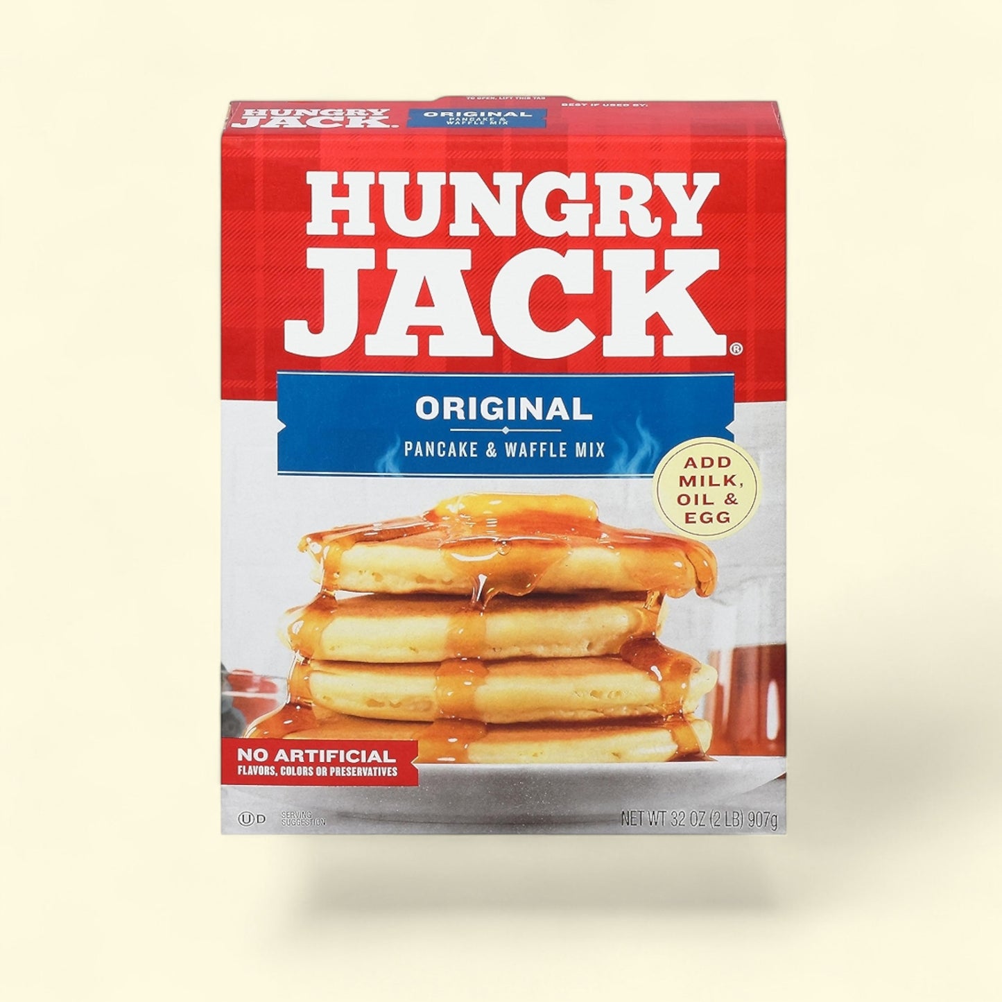 Hungry Jack Original Pancake & Waffle Mix box