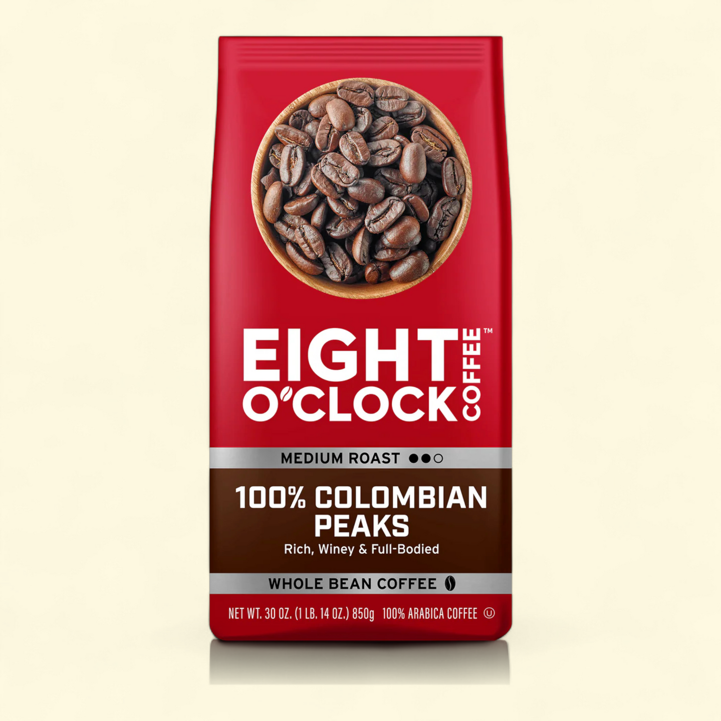 Eight O'Clock Coffee, 100% Colombian Peaks, 20 oz
