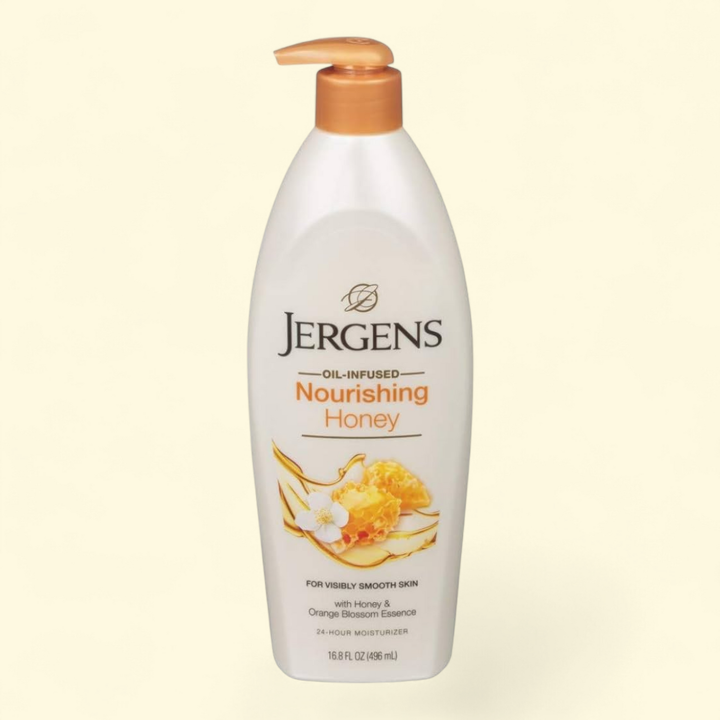 Jergens Hand and Body Lotion, Nourishing Honey Moisturizer, 16.8 oz — authentic US product shipped worldwide by Treatspree