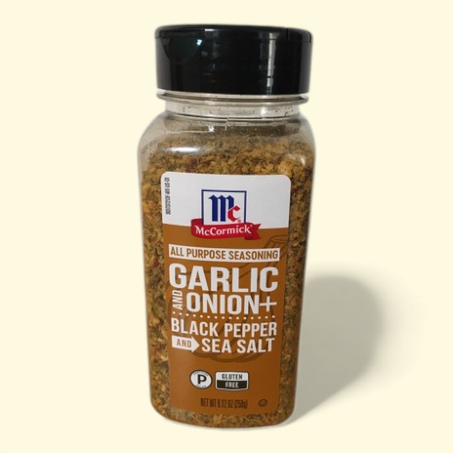 McCormick All Purpose Garlic Onion Black Pepper Sea Salt, 9.12 oz.