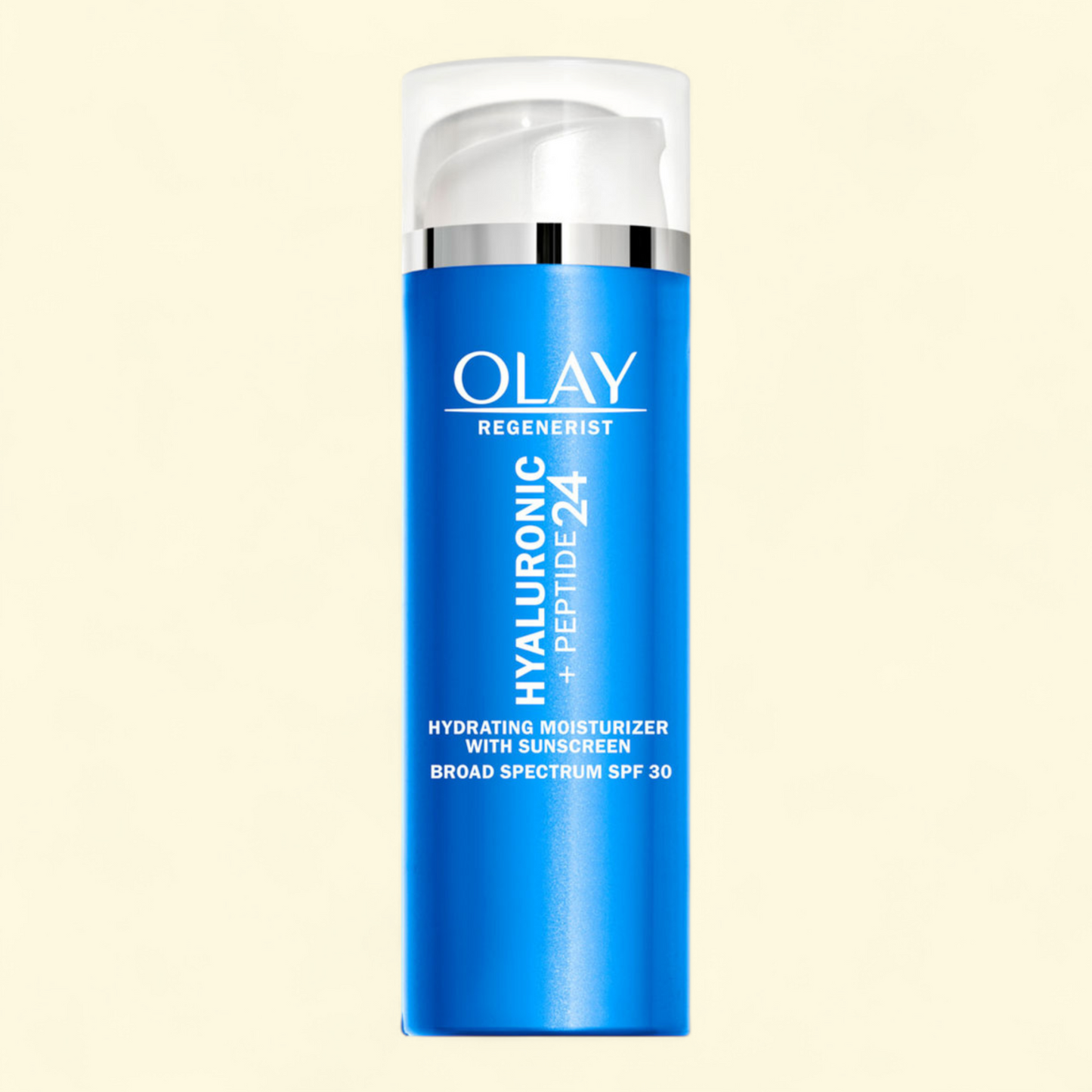 Olay Face Moisturizer, Hyaluronic + Peptide 24, 1.7 oz