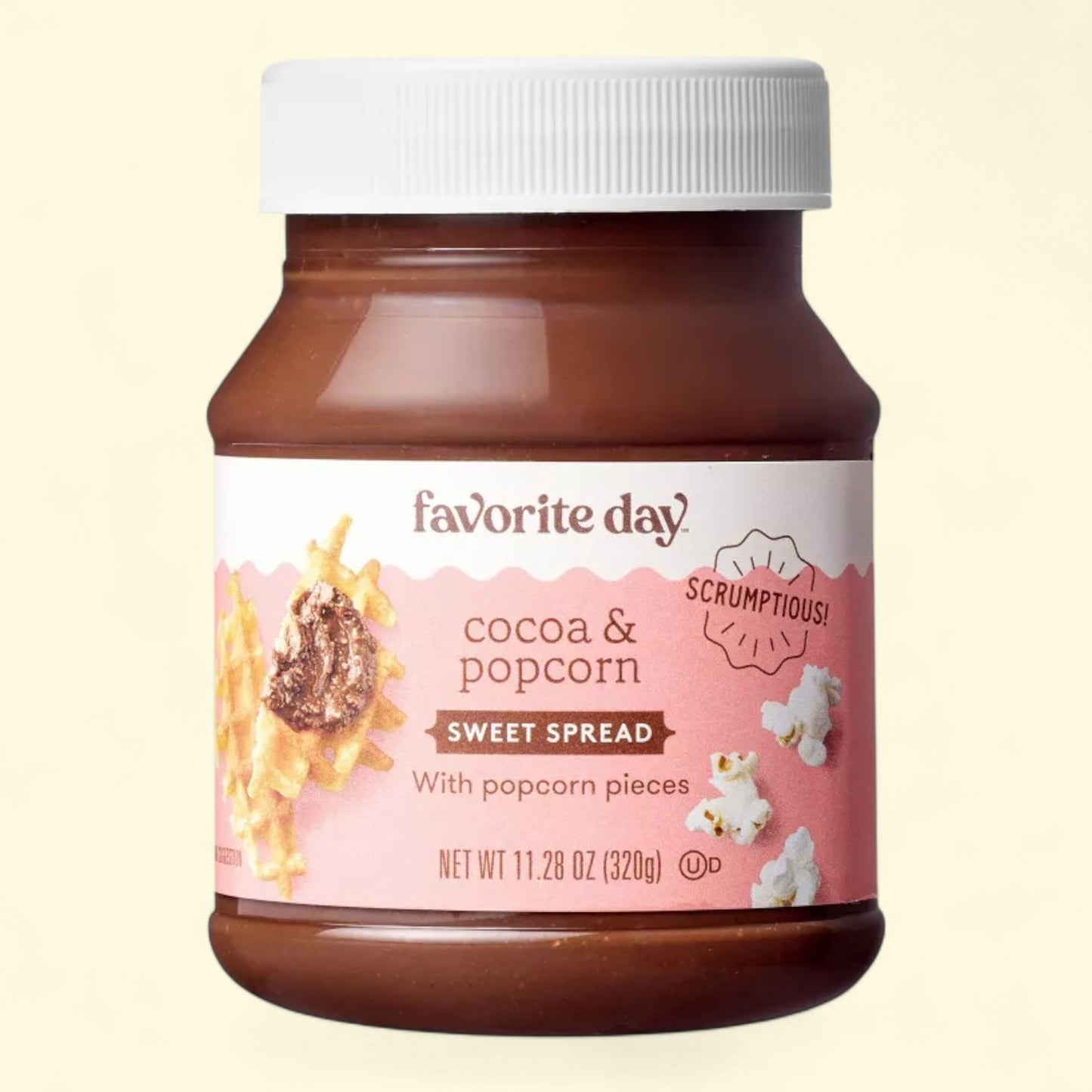 favorite day' cocoa & popcorn sweet spread