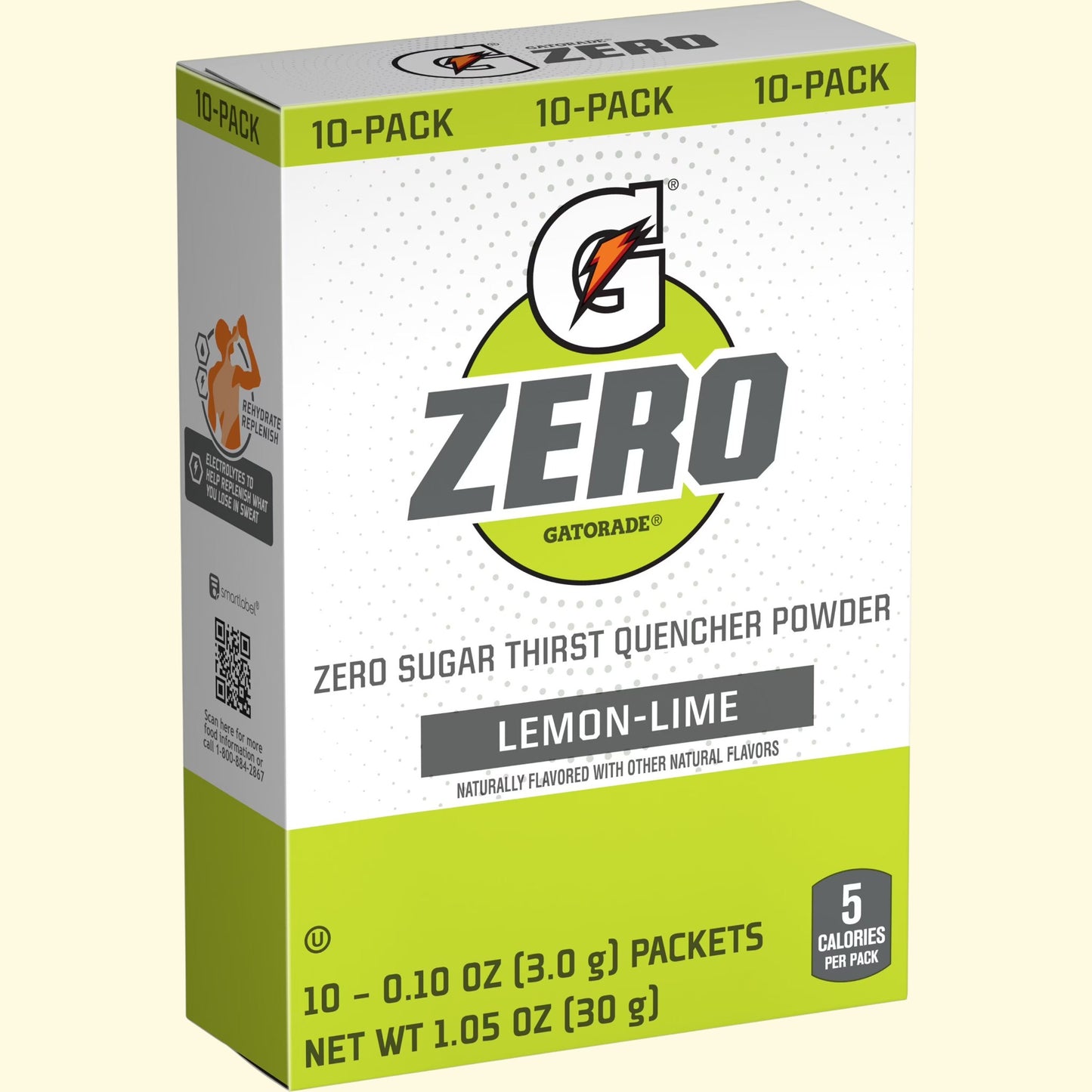 Gatorade Zero Lemon