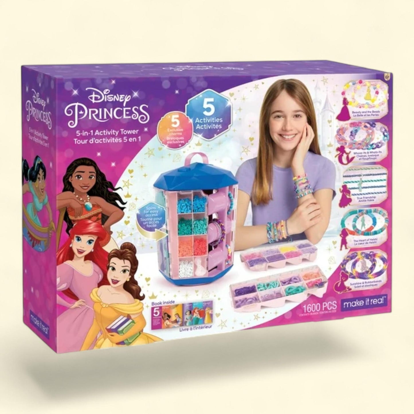 Disney Princess DIY Jewelry Kit, 1600 pcs