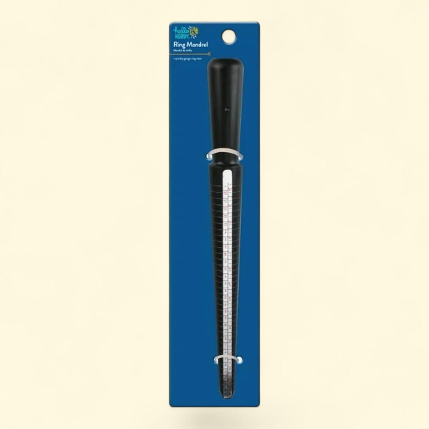Hello Hobby Steel Ring Mandrel, 1 ct