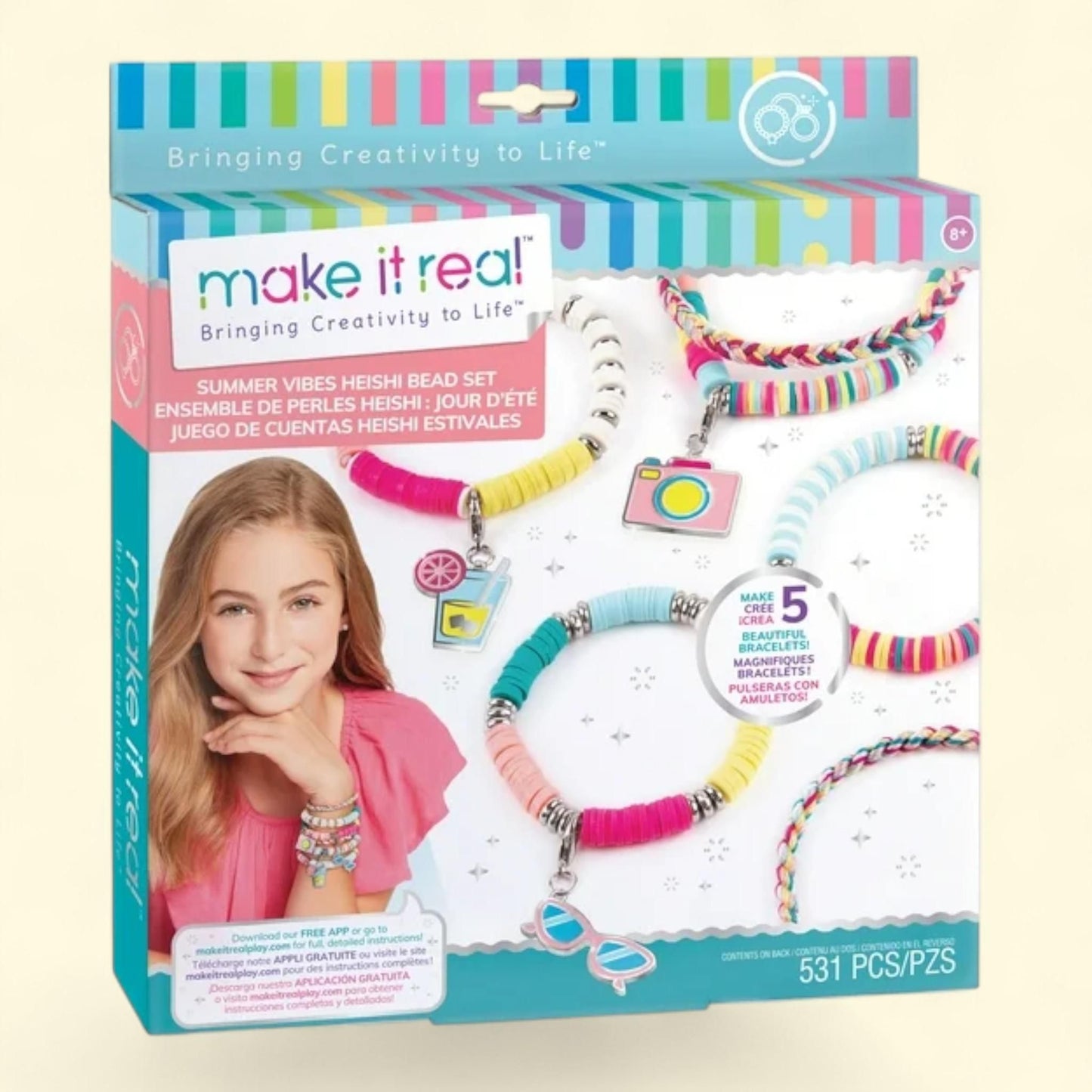 Make It Real: Heishi Bead Set, 531 pcs