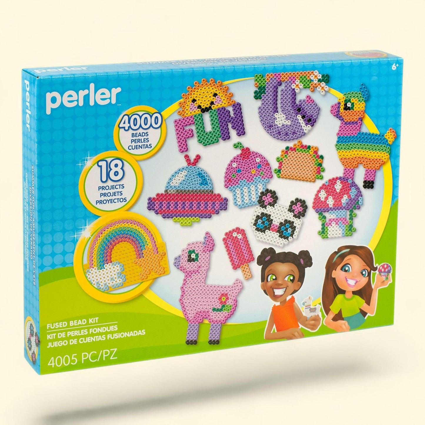 Perler Deluxe Box Fused Bead Kit, 4005 pcs