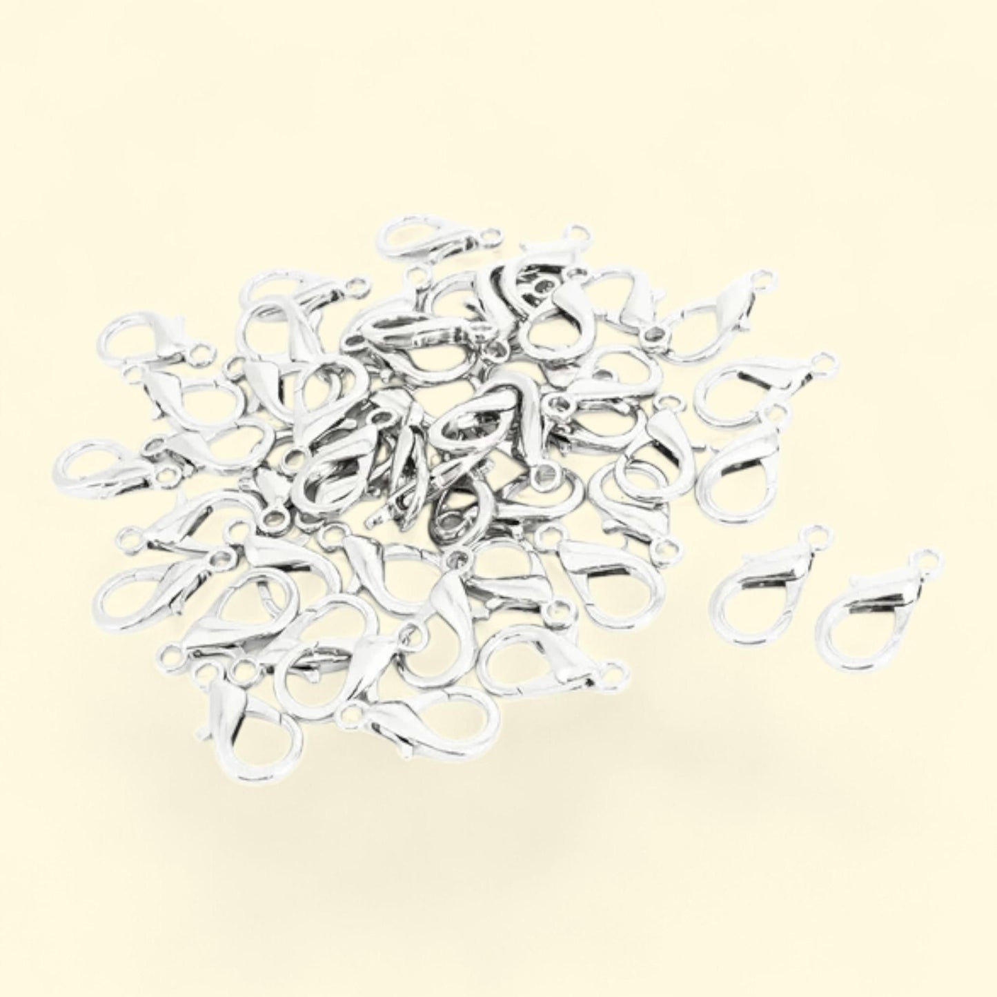 Unique Bargains Necklace Bangle DIY Fasteners 21mm 50 pcs