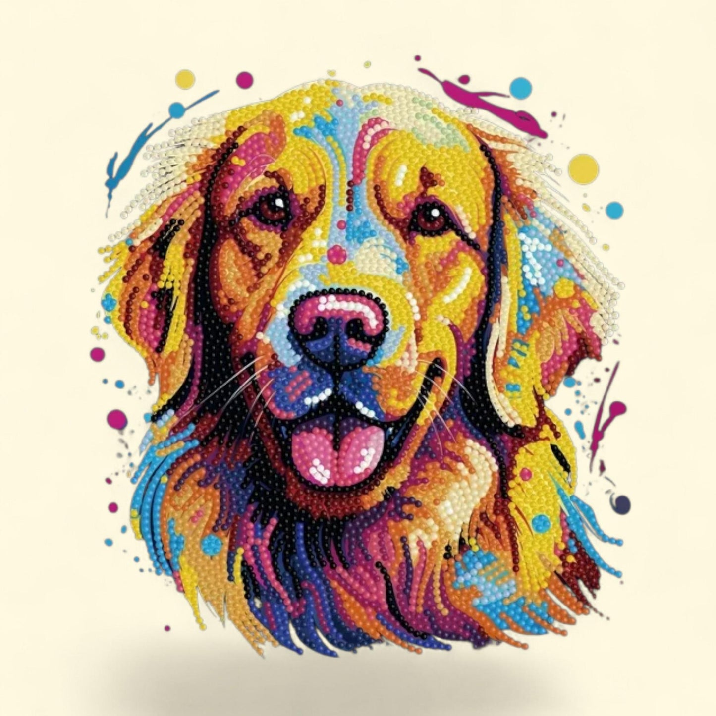 DIAMOND DOTZ Colorful Lab Diamond Painting Kit, Special Edition 1 ct