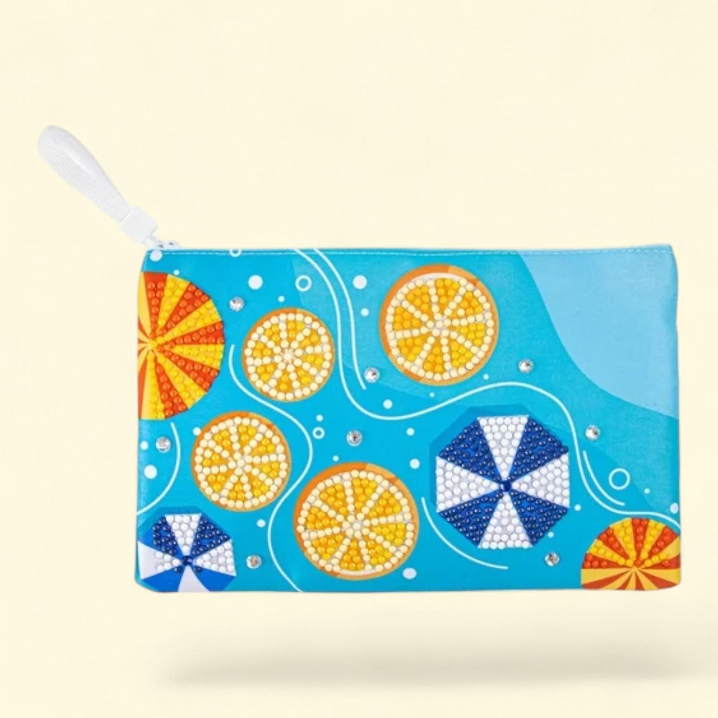 Diamond Dotz Hello Summer Zipper Pouch Diamond Painting Kit 1 ct