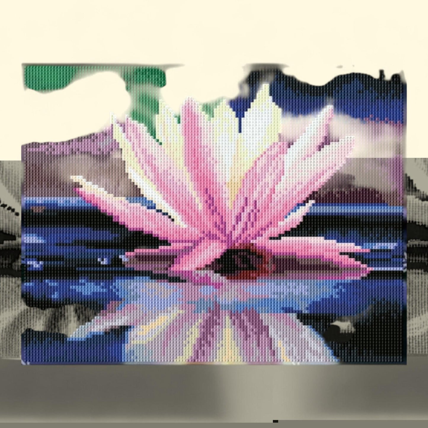 Diamond Dotz Reflections Special Edition Diamond Painting Kit, Standard 1 ct