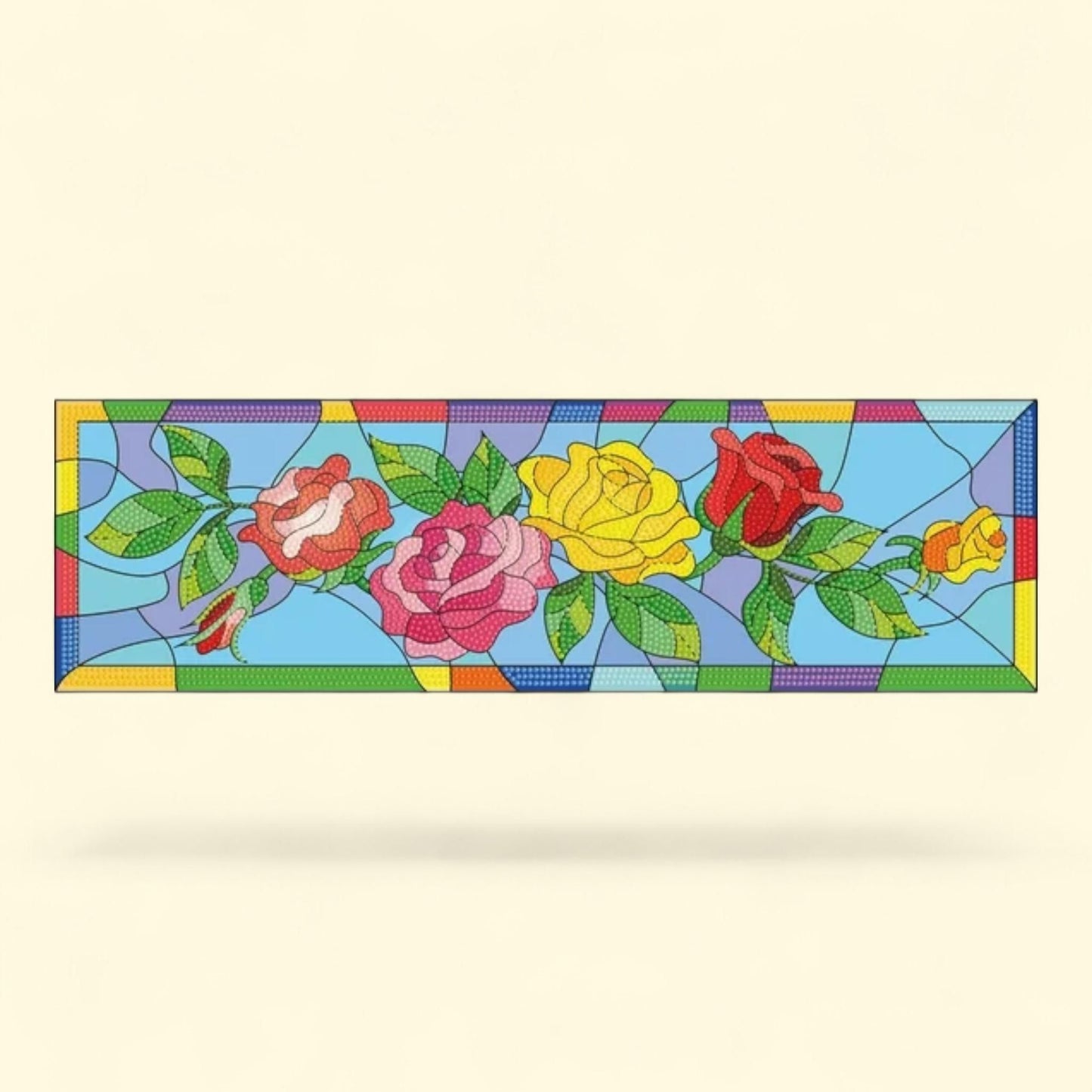 Diamond Dotz Rose Window Special Edition Diamond Painting Kit 1 ct