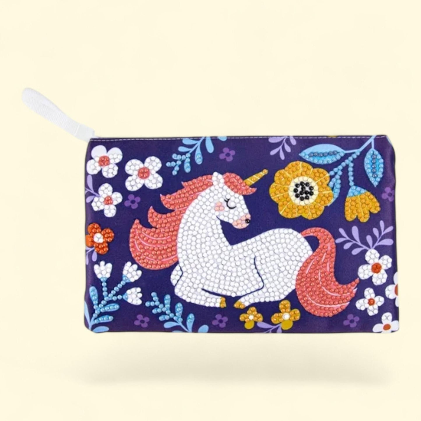 DIAMOND DOTZ Unicorn Dreams Zipper Pouch, Diamond Painting Kit 1 ct