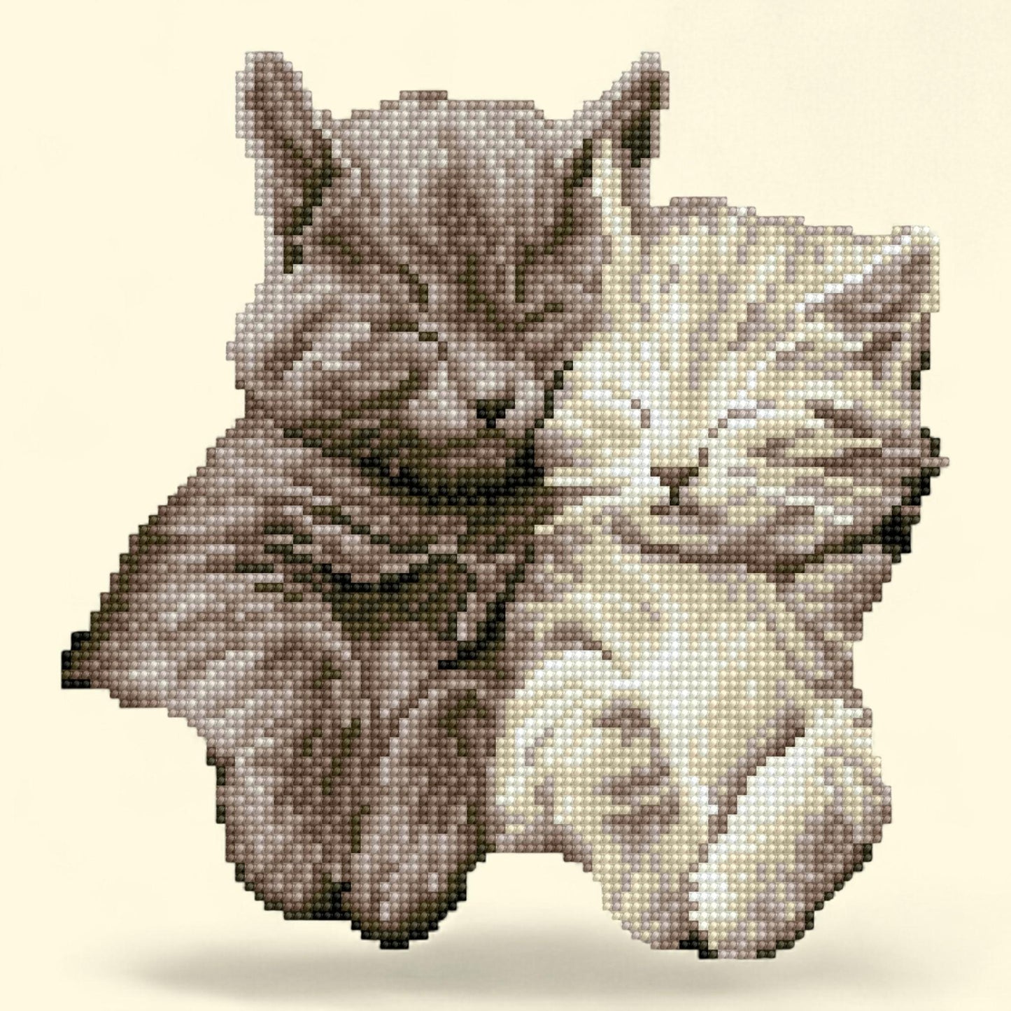 Diamond Dotz, Purr Pair Special Edition Diamond Painting Kit, 1 count