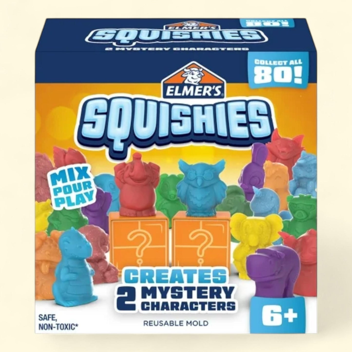 Elmer's Squishies DIY Squishy Toy Kit, 2 Count, Ages 6+