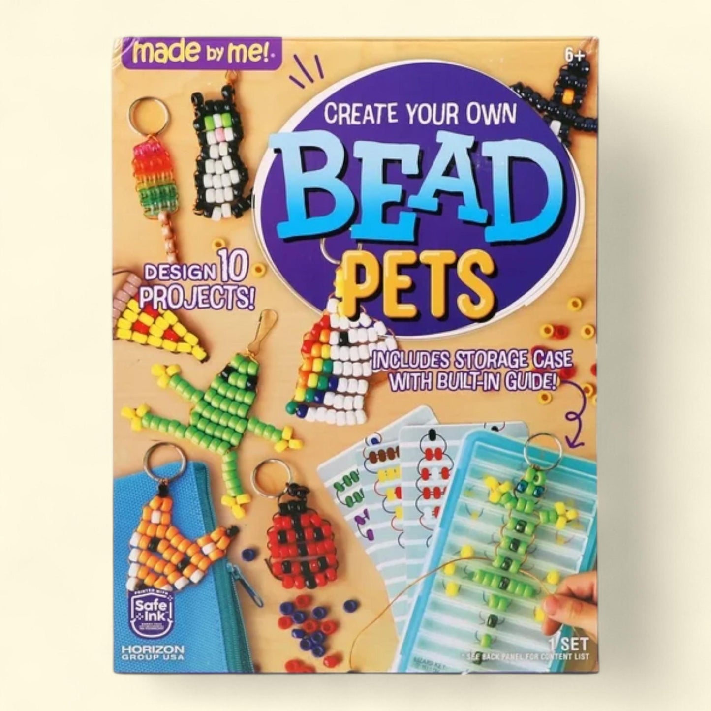 Made By Me Bead Pets, Child, Ages 6+, 1ct