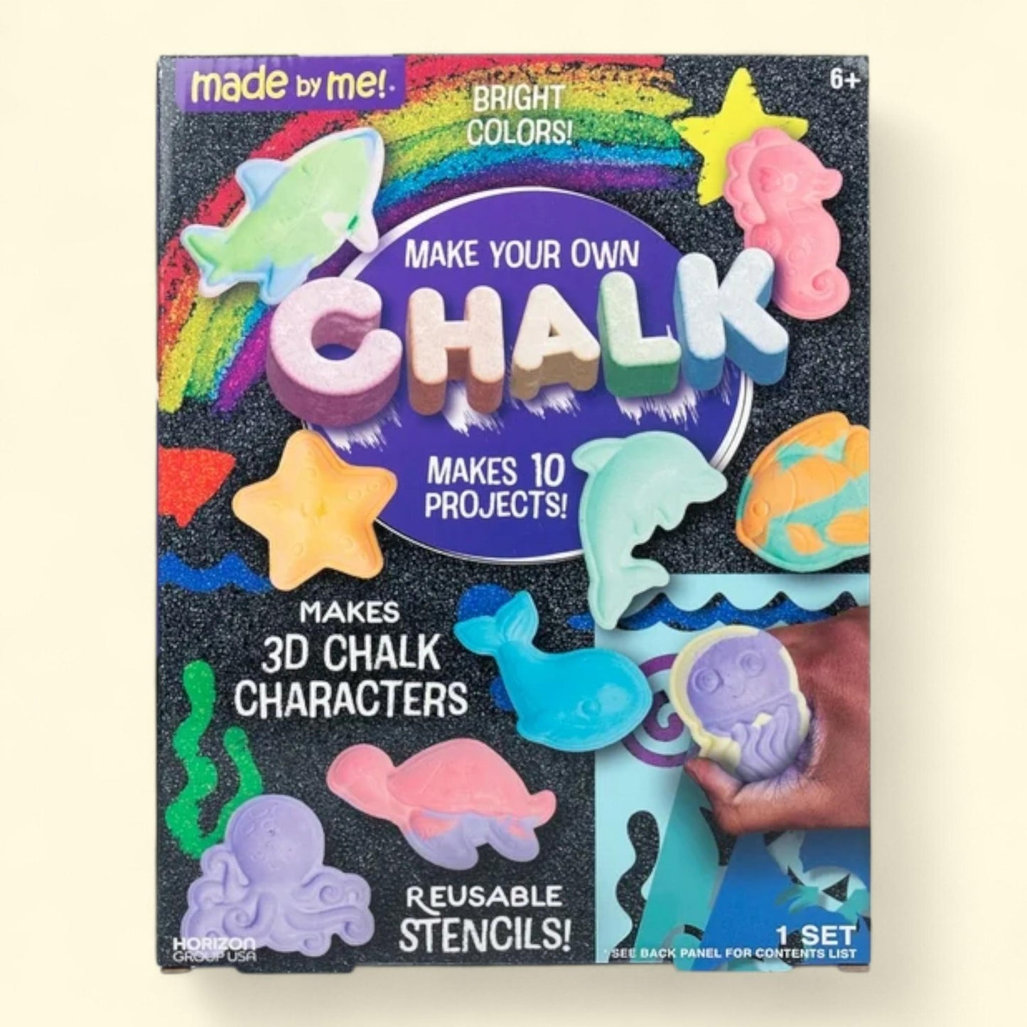 Made By Me Chalk, Multicolor, 1 ct