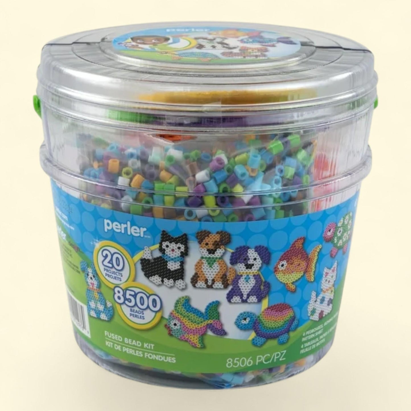 Perler Pet Pals Fuse Bead Craft Kit, 8505 Pieces