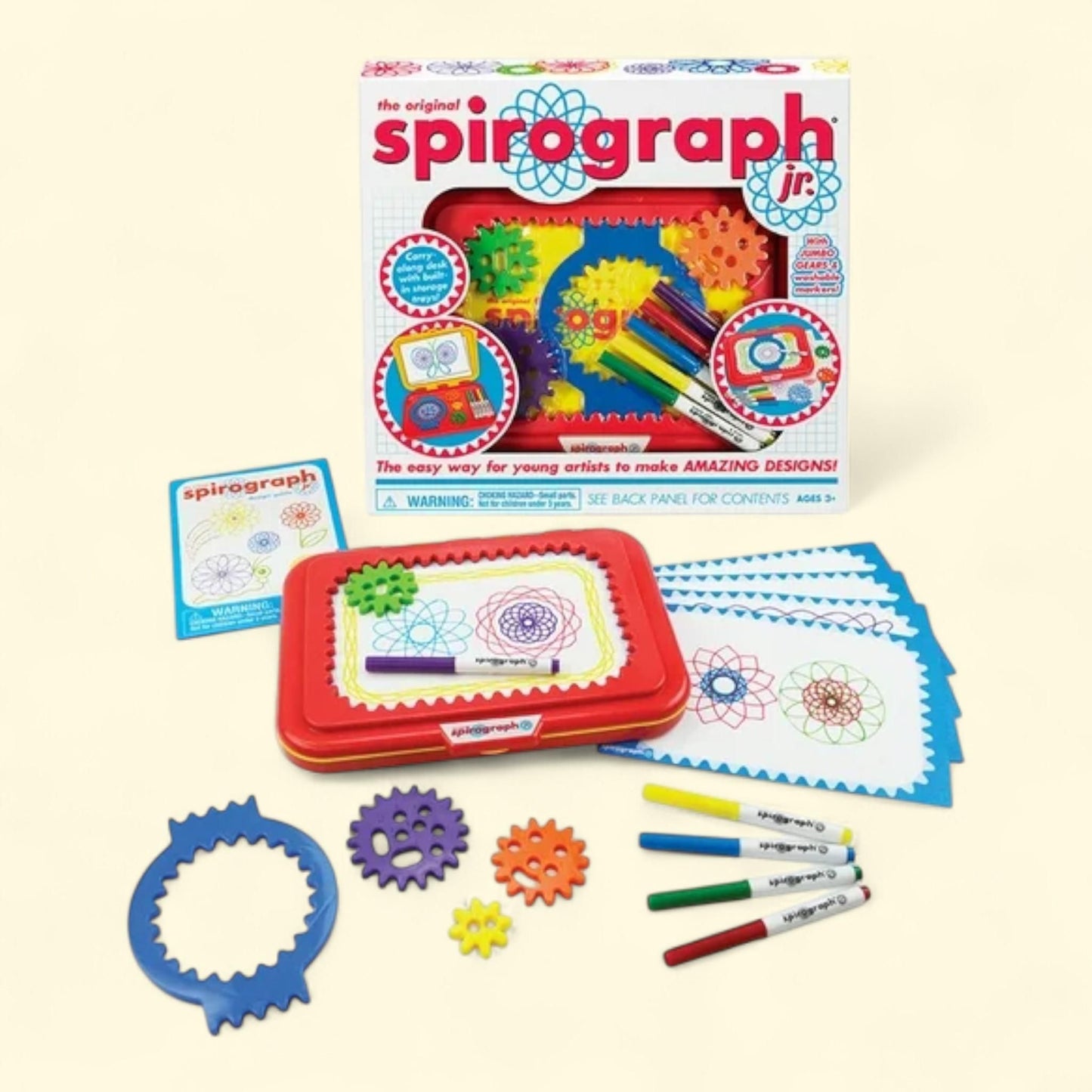 Spirograph Jr Set, Children Ages 3+, 1 ct — authentic US product shipped worldwide by Treatspree