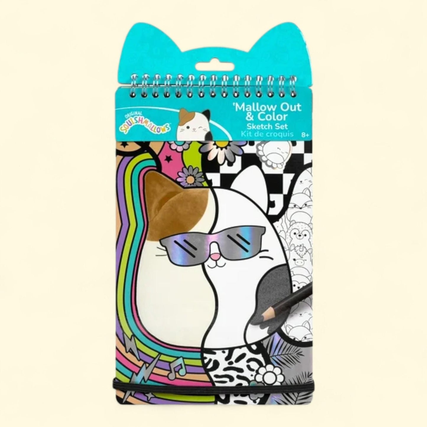 Squishmallows Sketch Set, Mallow Out & Color, 1 ct