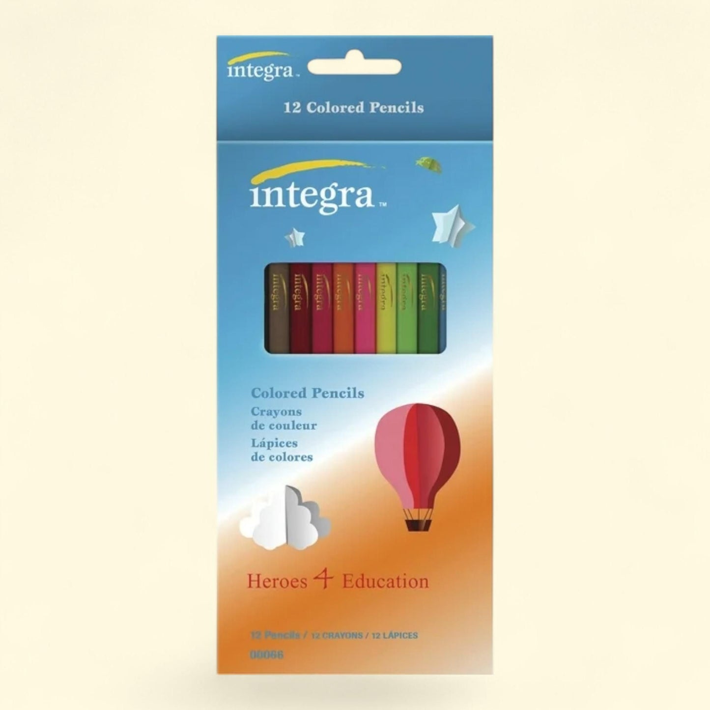 Integra Colored Pencil, 12 Pack