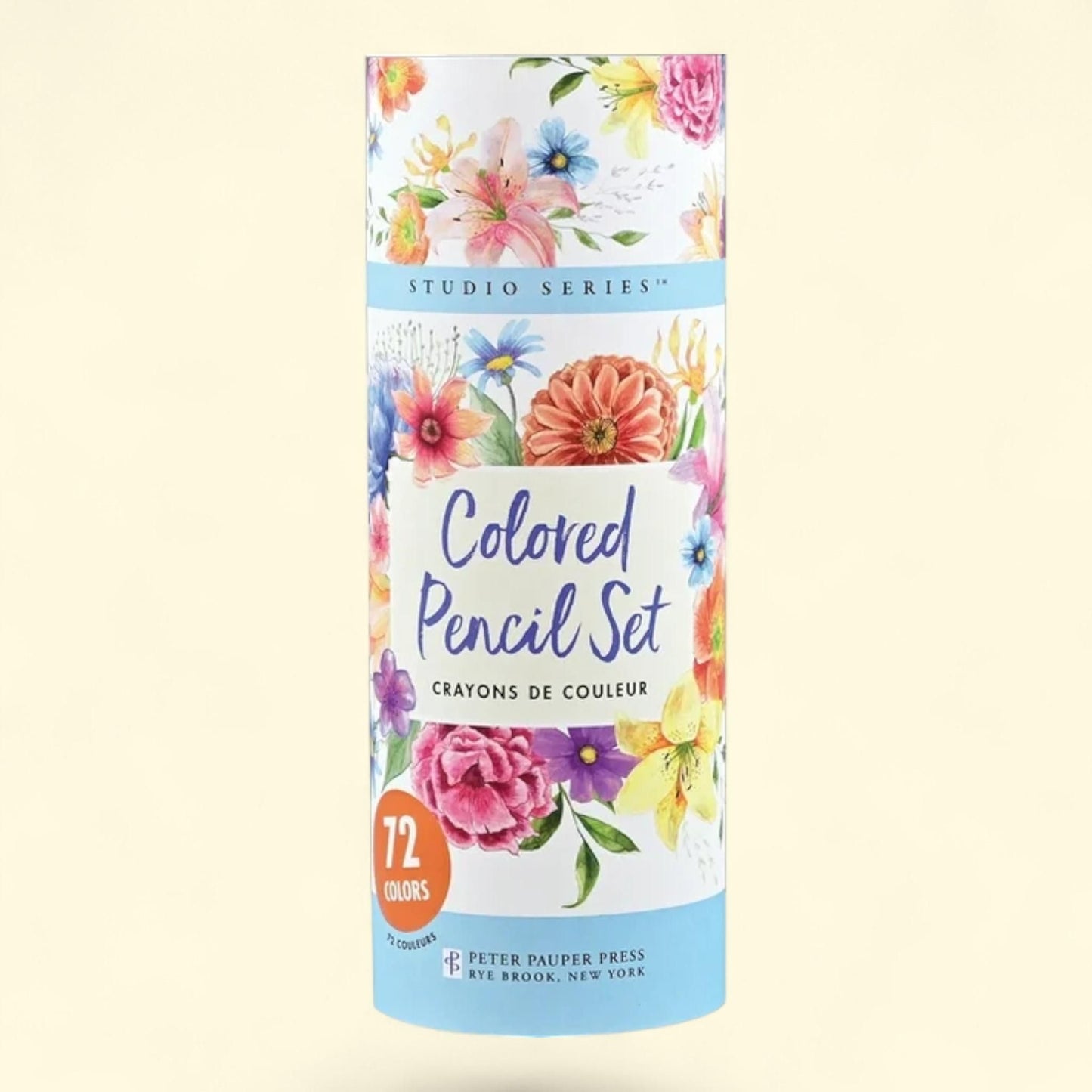 Studio Series Colored Pencil Tube Set, 72-Colors