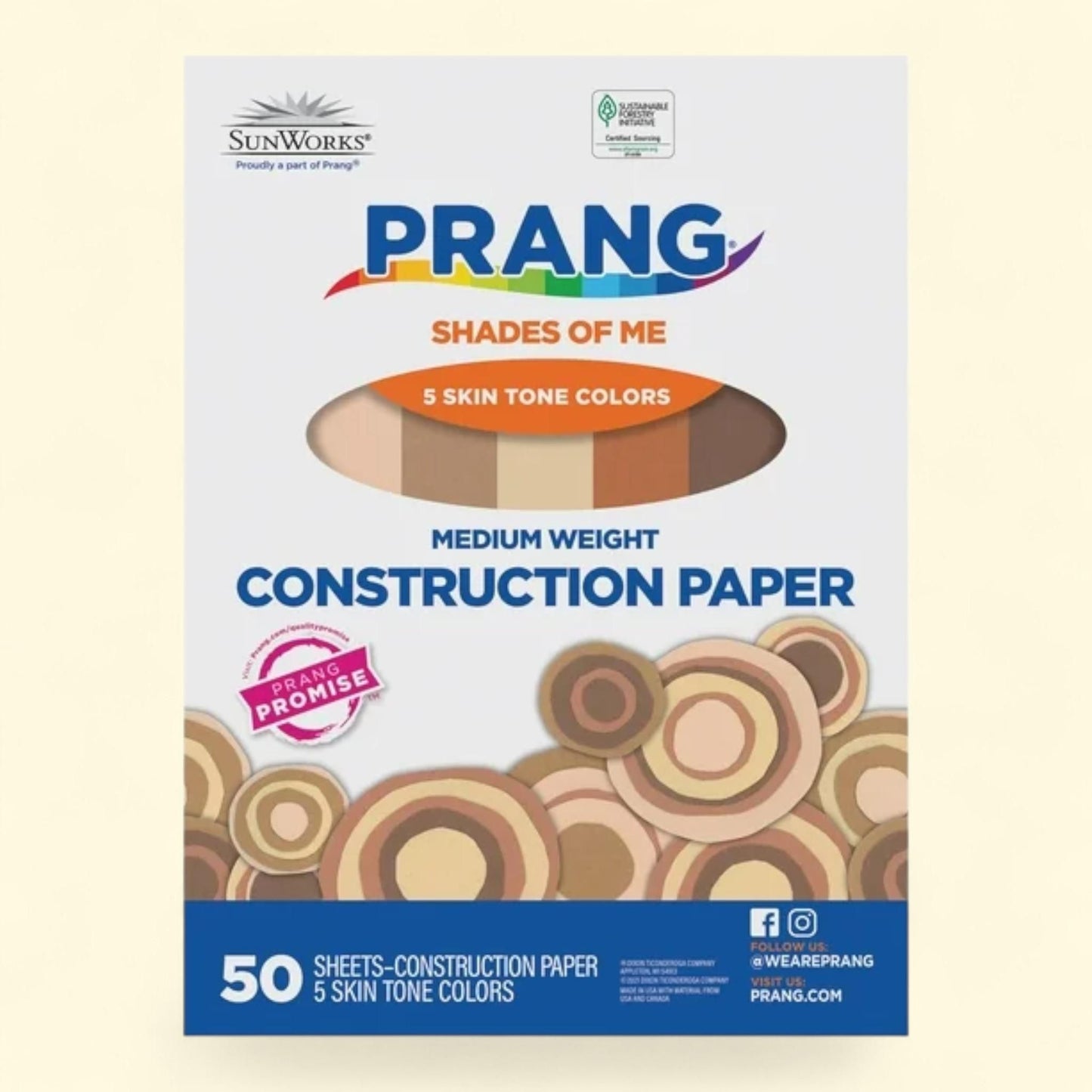 Pacon Construction Paper, 50 Sheets, 9 in x 12 in