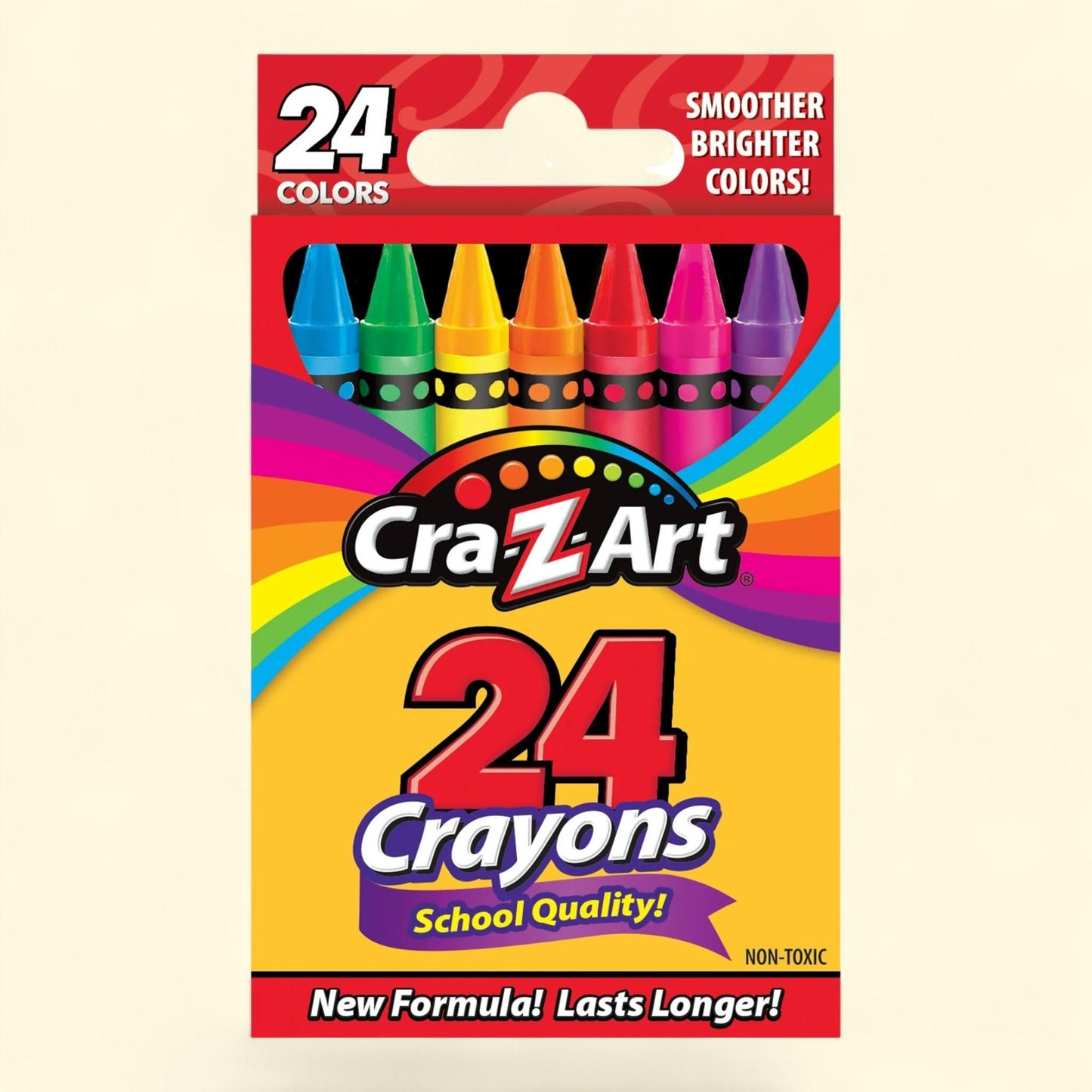 Cra-Z-Art Crayons, 24 Assorted Colors
